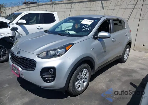 2019 Kia Sportage Lx z USA, uszkodzony, nr VIN KNDPMCAC6K7586355